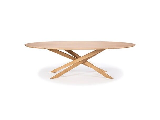 Овальный журнальный столик из дуба Ethnicraft Mikado ARCH-00079664