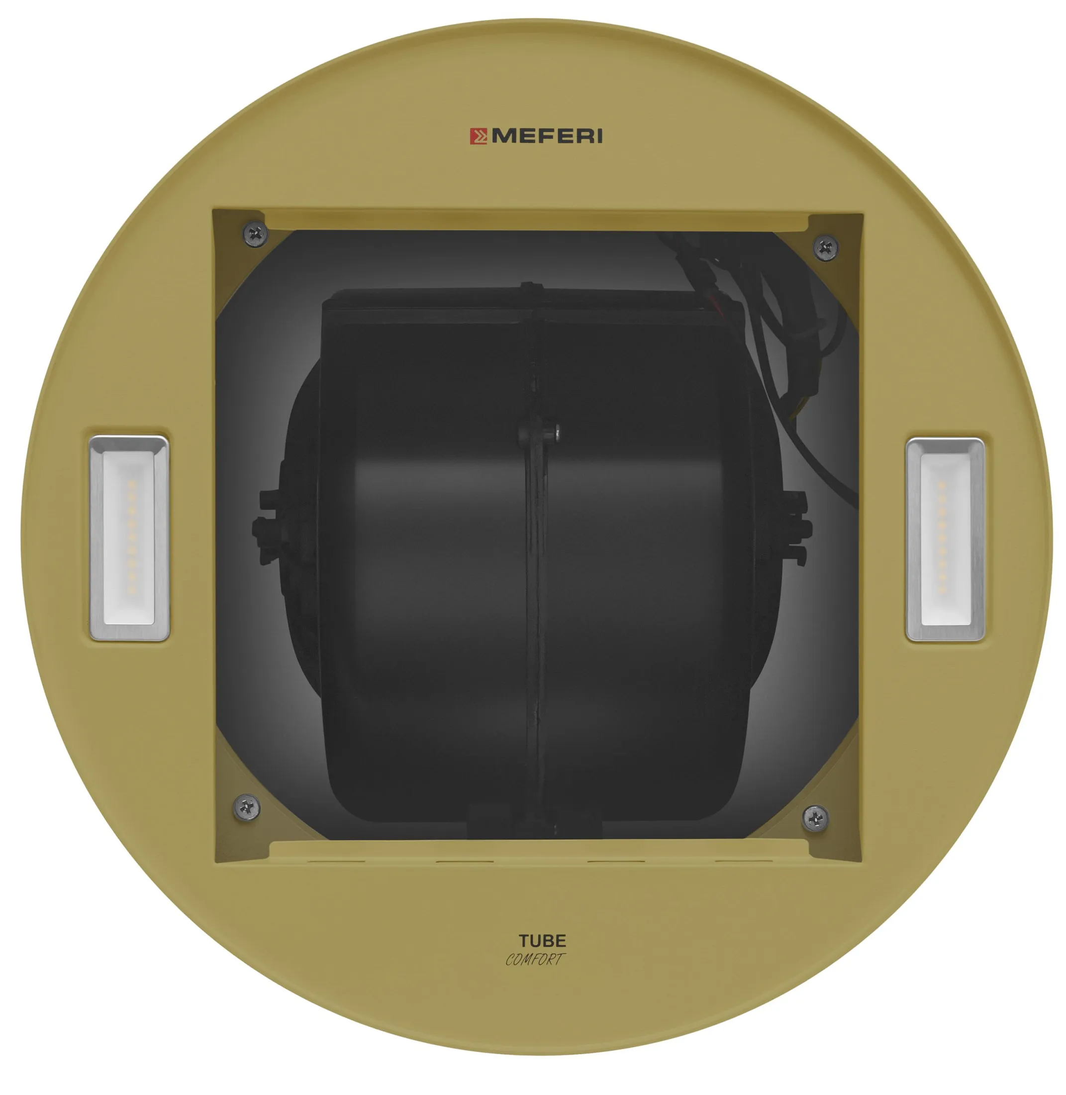 9270640 Вытяжка пристенная Meferi TUBE35GOLD COMFORT золотистый STDN-0141418 - Вид №15