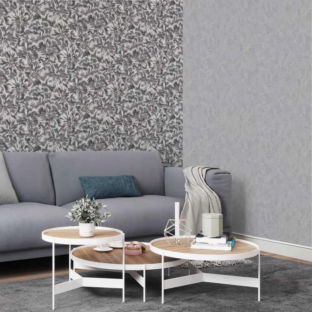 Обои флизелиновые Palitra Life Madeira серые 1.06 м PL71707-45 STLM-2129276 - Вид №2