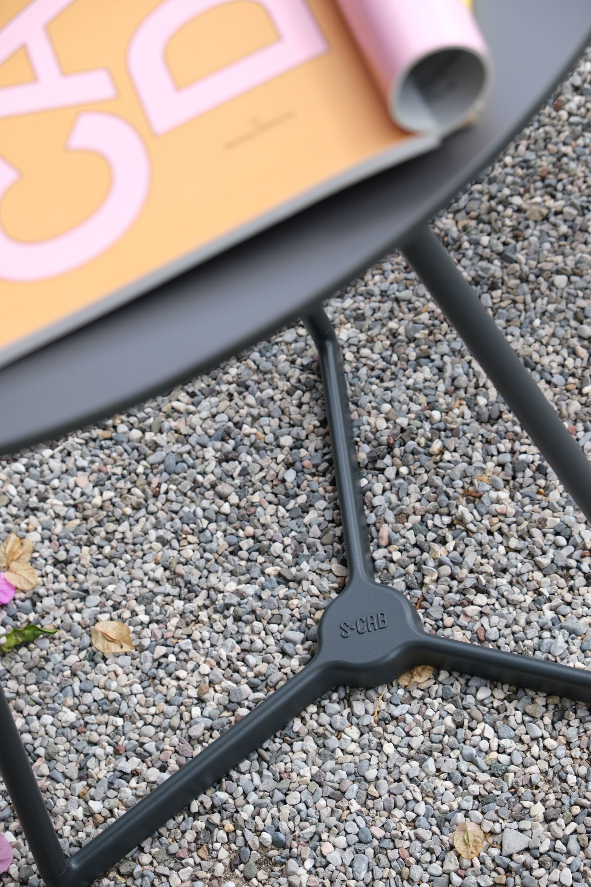 Алюминиевый и стальной контрактный стол с 3-спицевым основанием S-CAB Atomo ARCH-00050546 - Вид №13