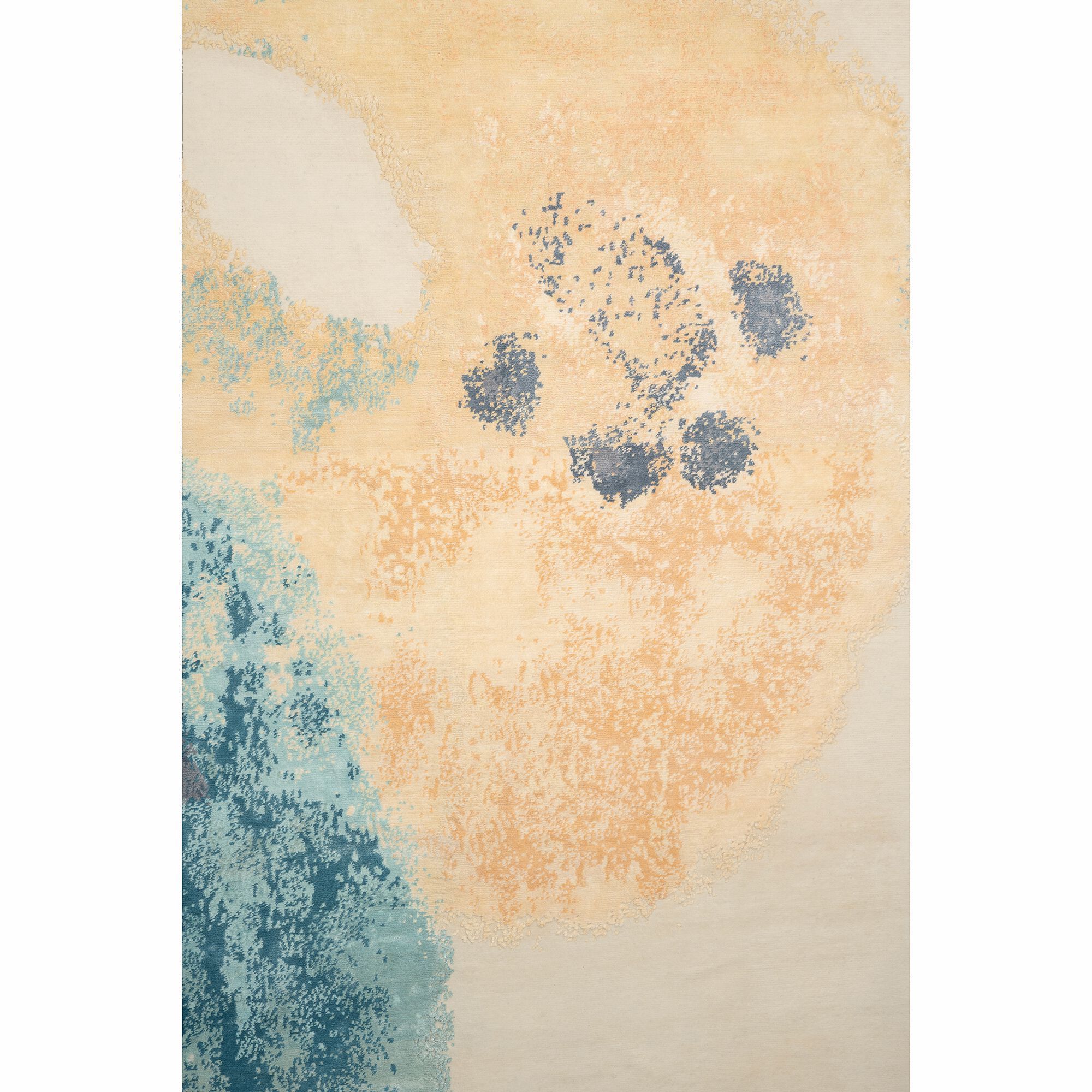 Китайский чистый шелк и шерсть ручной работы индийский ковер Mantellassi 1926 METEORITES ARCH-00109154 - Вид №3