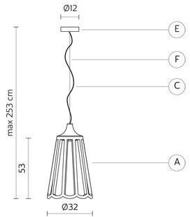 Karman Подвесной светильник прямого света из керамики Le pupette sun-id-1406487 - Вид №6