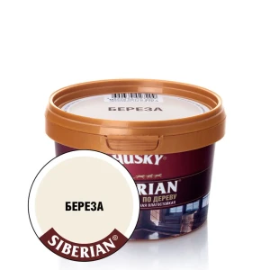 90387484 Шпатлевка по дереву HUSKY Siberian Готовый Береза 0.4 кг STLM-1446678