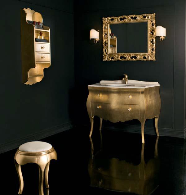 LASA IDEA Мебель для умывальника из сусального золота с ящиками Bellagio sun-id-1416817 - Вид №3