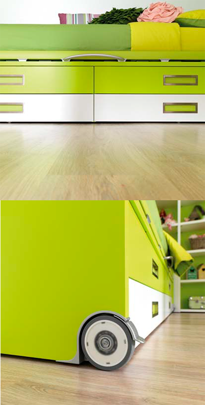 Детская из модулей  MORETTI  COMPACT KC402  - Вид №6