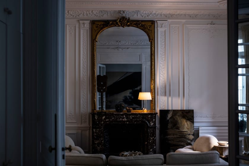 Настольная лампа из дутого стекла и боросиликатного стекла In Stock Foscarini ARCH-00143320 - Вид №6