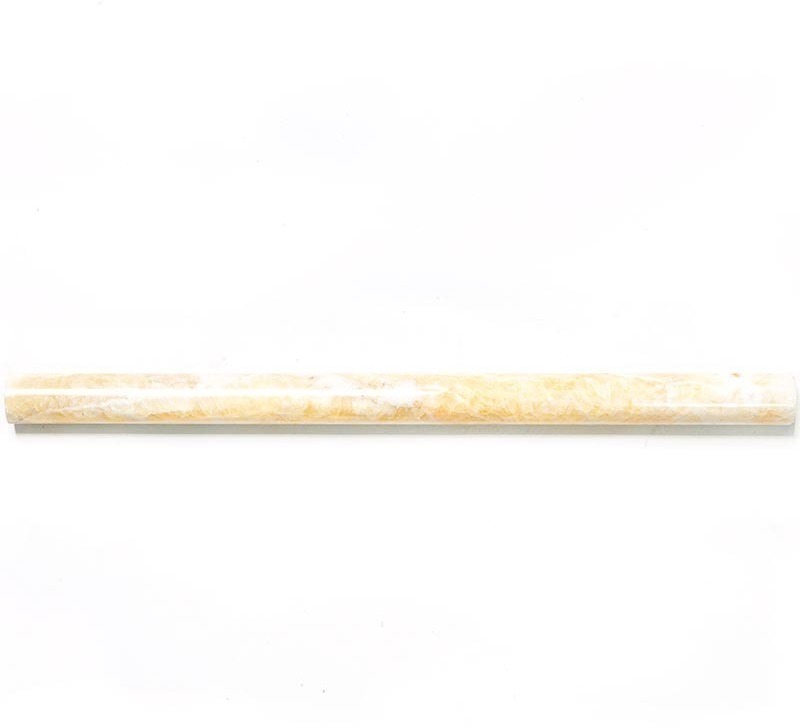 90210264 Мозаика B073-1- Onyx-Yellow мрамор 2х30.5 см Бордюры STLM-0133660 NATURAL