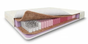 Матрас ортопедический с независимым пружинным блоком 160x200 Maybe 5 BELABEDDING  129360 Белый