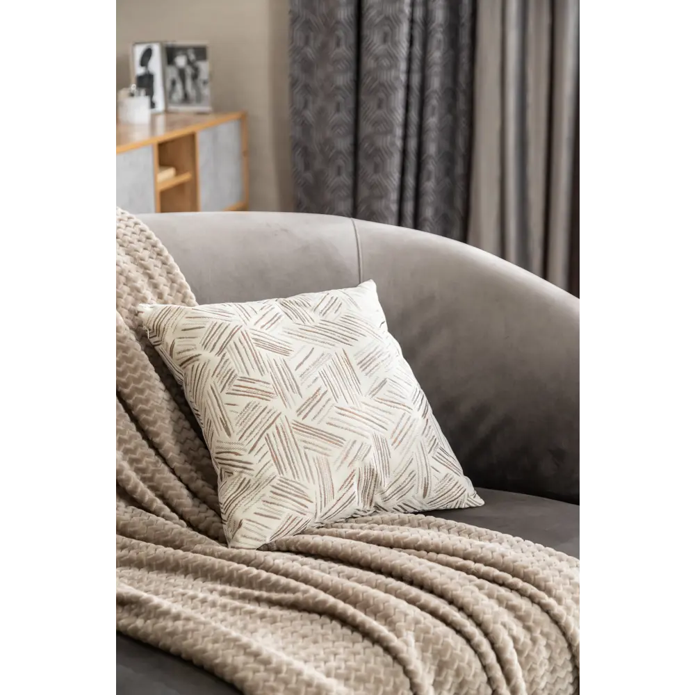 Подушка Холланд 45x45 см бежевая LINEN WAY STLM-2000305 - Вид №4