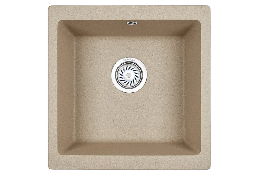4451, ПЕСОК, кухонная мойка, кварц GRANULA 4451-ST103 - Вид №1