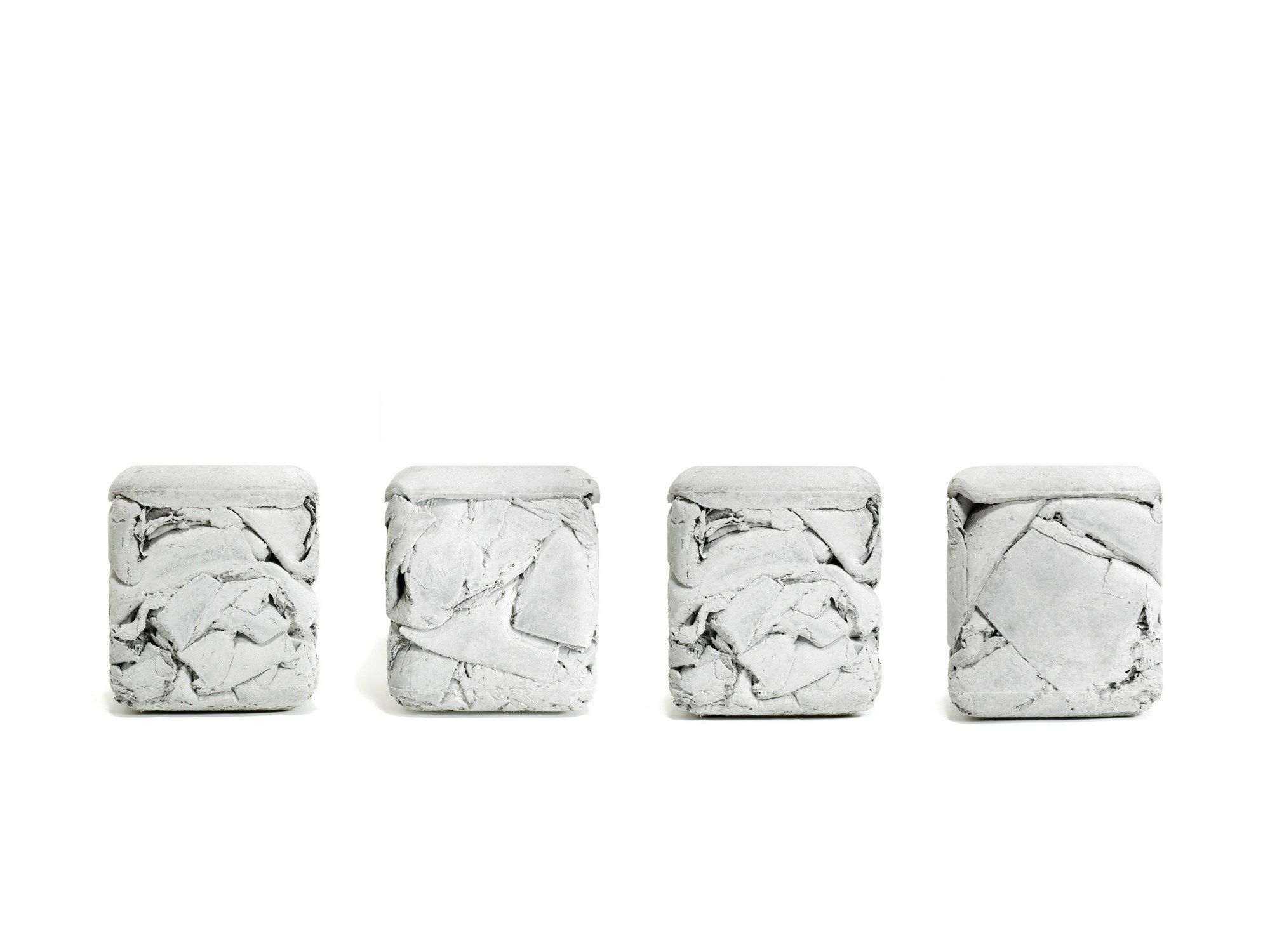 Бетонный низкий садовый стул SWISSPEARL дизайн ARCH-00084434 - Вид №3