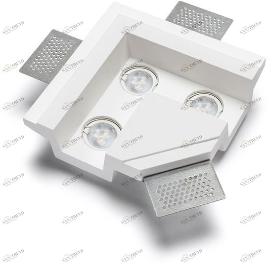 9010 novantadieci Встраиваемый потолочный светильник led из cristaly®  4191k 