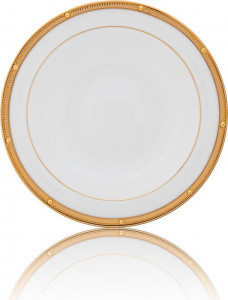 32199 Noritake Чаша для десерта Noritake "Рочель,золотой кант" 16см Фарфор костяной