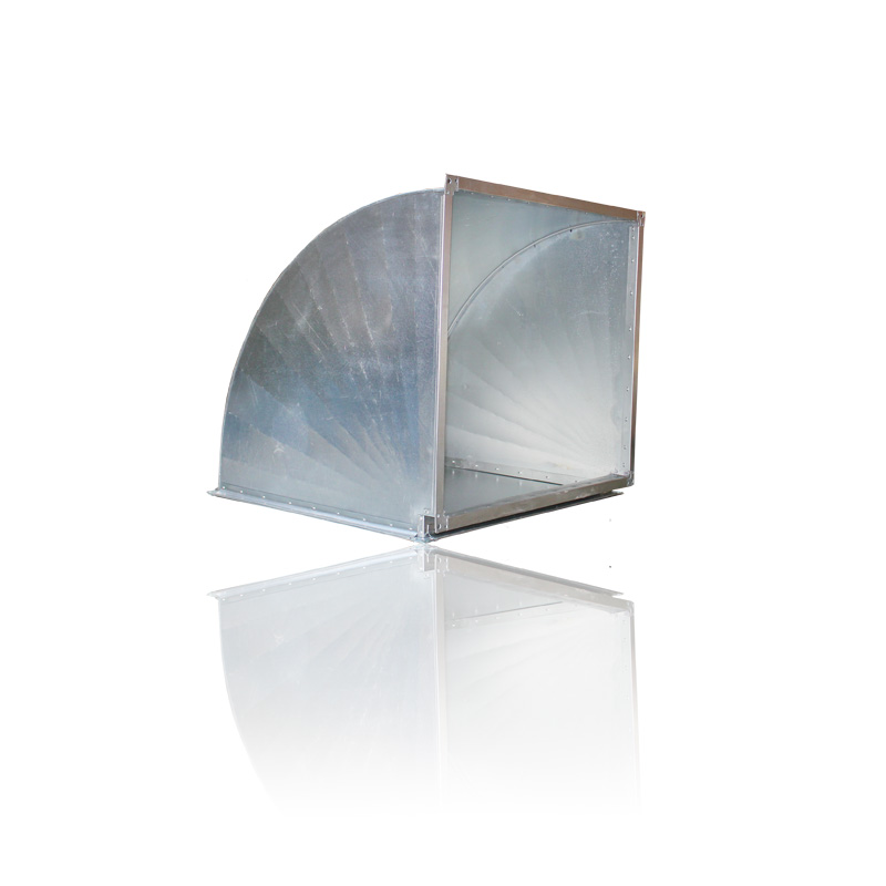 Отвод 90º прямоугольный (оц. сталь) 500х500 Santreyd sun-id-682139 - Вид №1