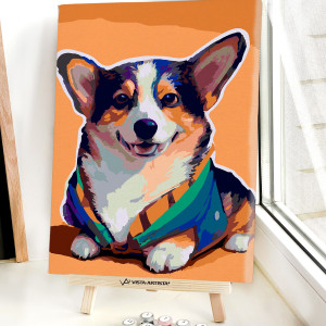 90719081 Картина по номерам Корги Арт 30х40 см STLM-0353413 RED PANDA