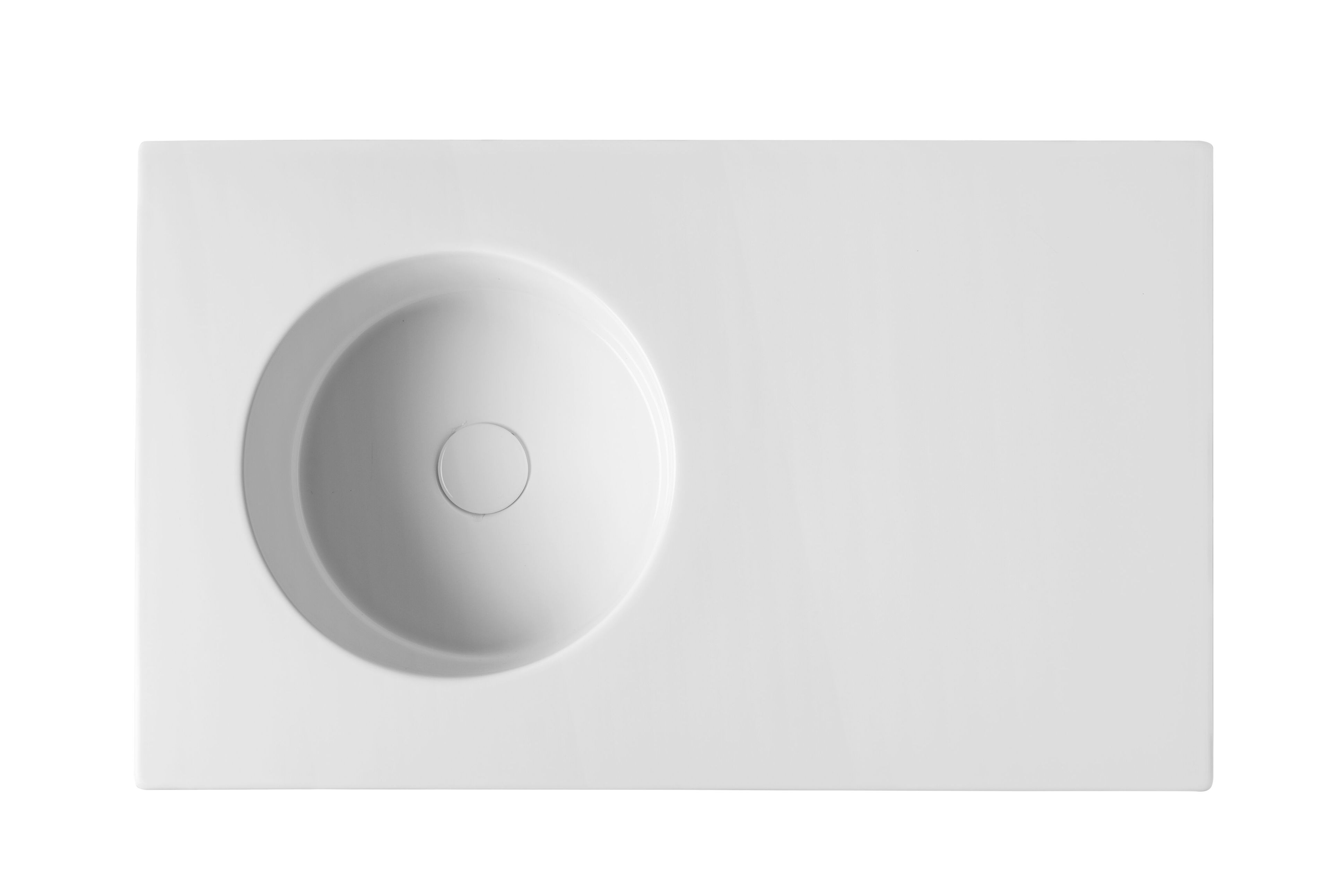 Керамическая круглая раковина с столешницей COLAVENE 20.20 Skyland ARCH-00076825 - Вид №1