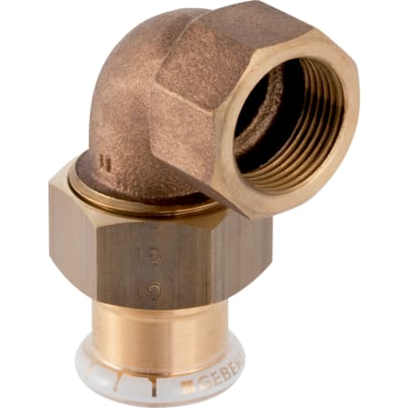 65392 Угловое штуцерное соединение Geberit Mapress из меди 90°, с внутренней резьбой Geberit 