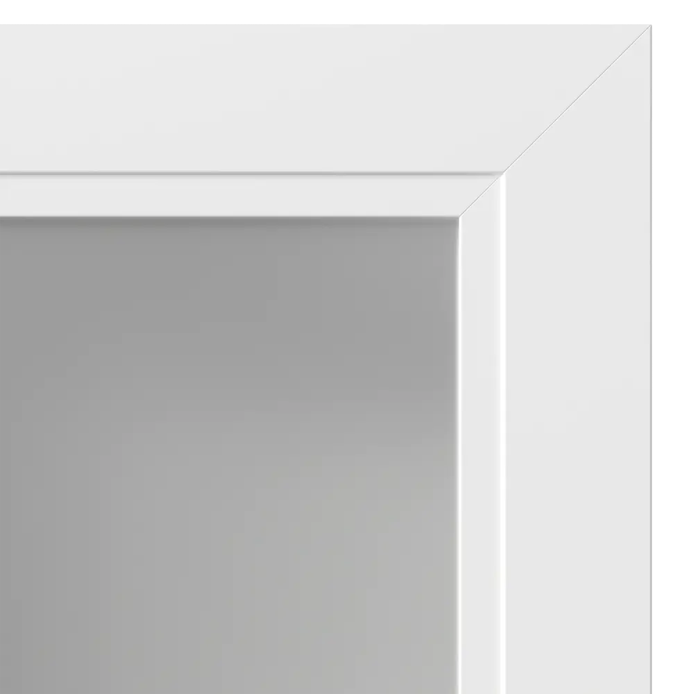 Фасад-витрина KONSENSA Котлас белый матовый для кухни 40×76.8 см 89387735 STLM-1563597 - Вид №4