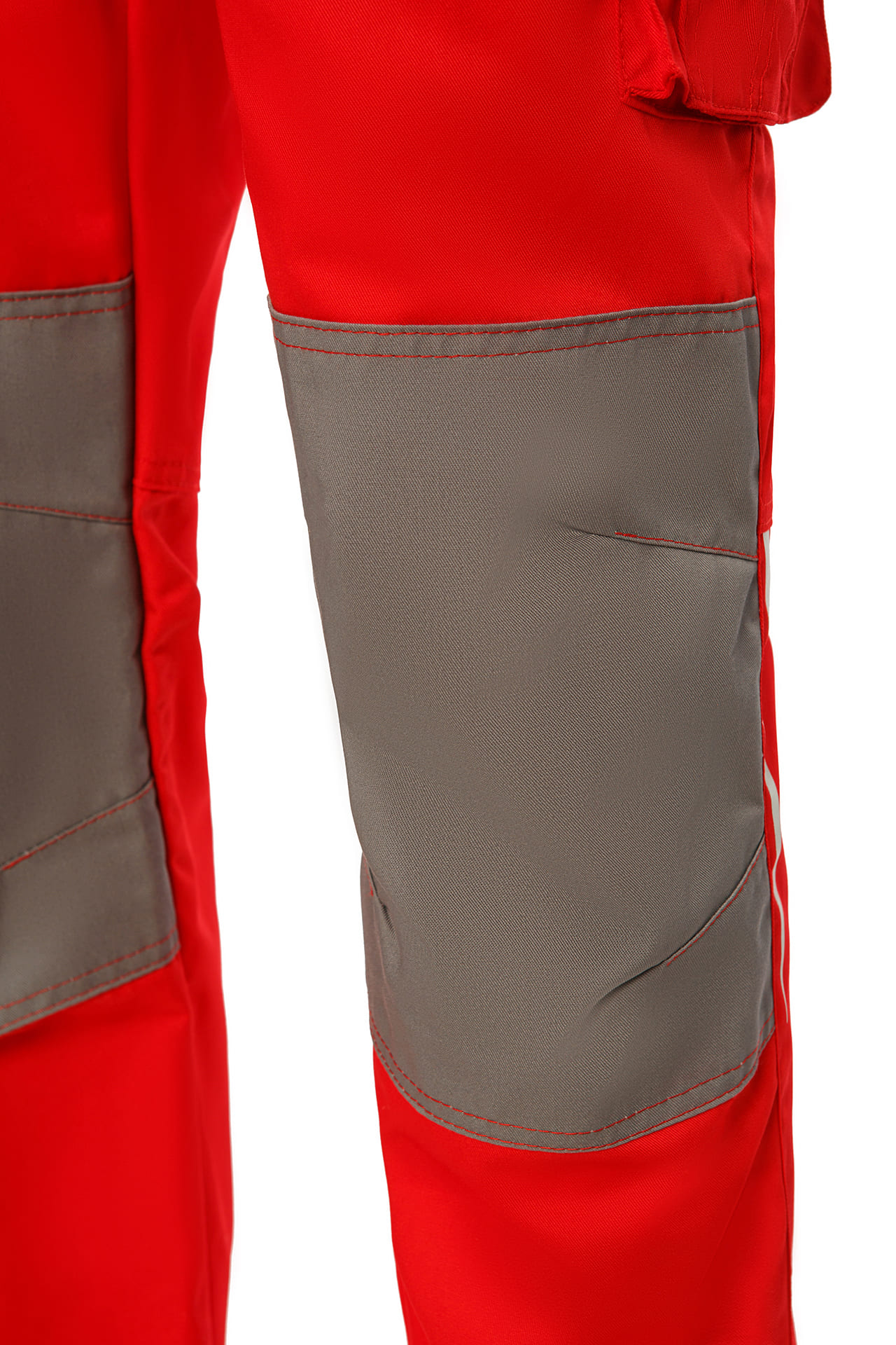 64639 Костюм  NEW 2 красный с серым STATUS  Летняя спецодежда  размер 44-46/170-176  - Вид №13
