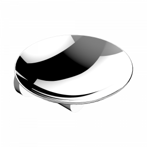 G9B-546GM Мыльница настенная, диаметр : 150 мм Thg-paris System métal lisse с рукоятками Хром