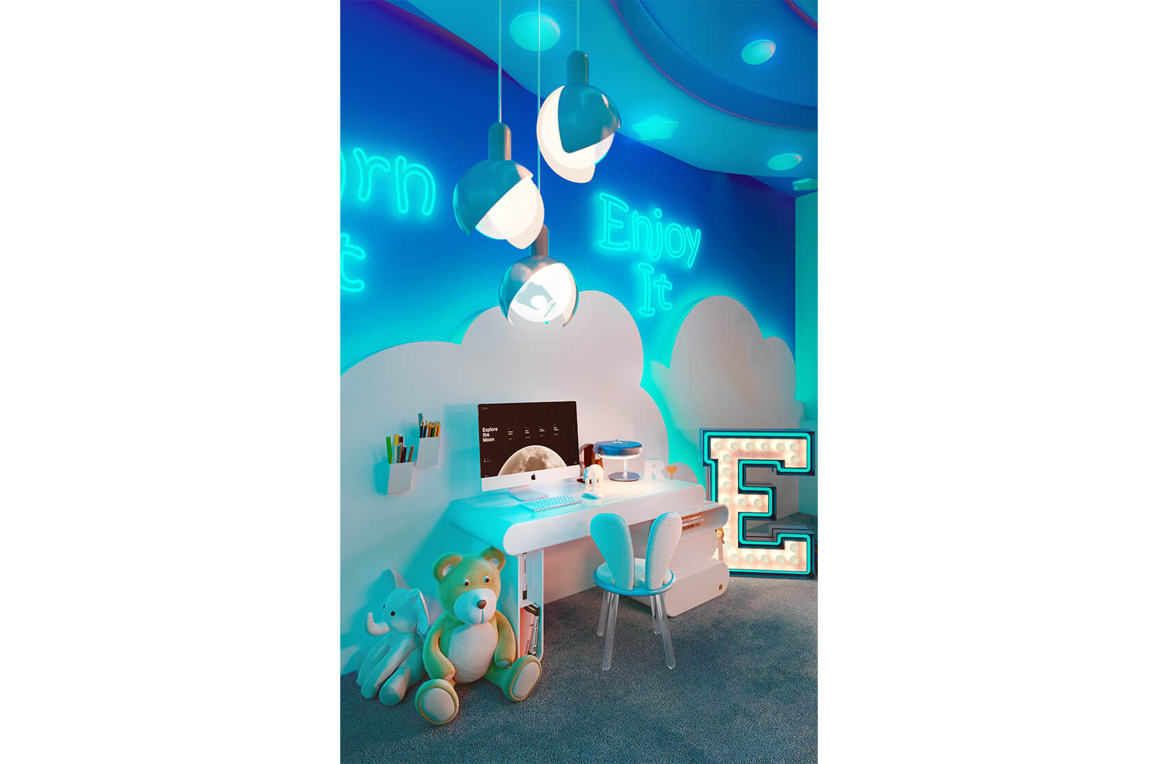 CIST490 Детский письменный стол Мечтать Circu  - Вид №19