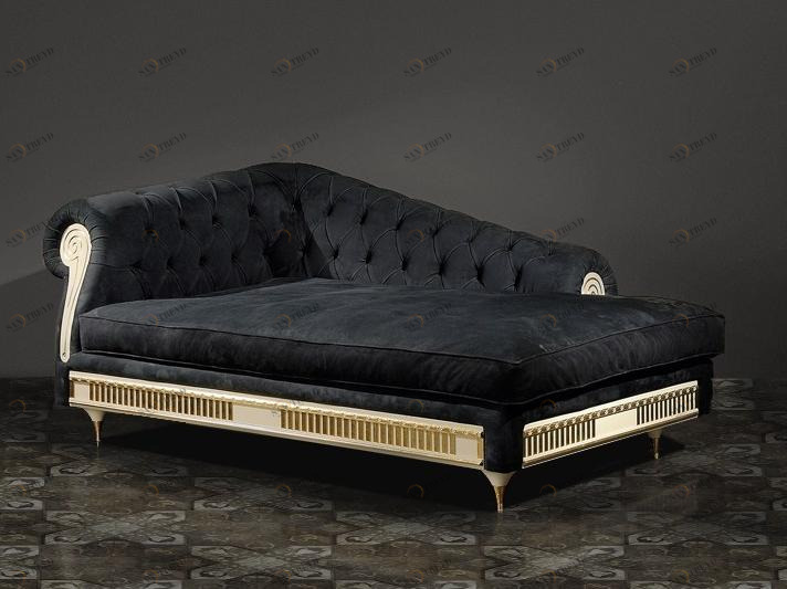 Vismara Design Мягкая кожаная кушетка в стиле честерфилд Classic sun-id-1504769