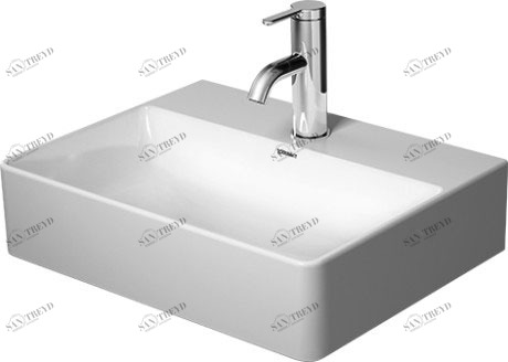 0732450070 Подвесная раковина настенная овальная Duravit DuraSquare