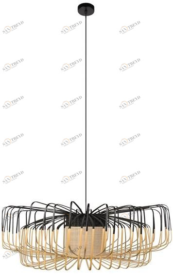 Forestier Подвесной светильник из бамбука Bamboo up and down sun-id-1345614