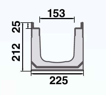 Виброкомпактный бетонный канал GRIDIRON ARCH-00084123 - Вид №2