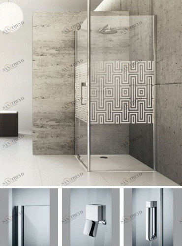 Дверь / Studio Berlin pure с частичным обрамлением 4-х угольная HUPPE sun-id-373945