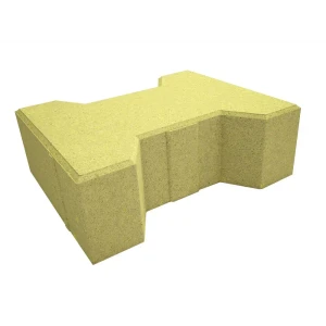 Плитка тротуарная Тавр 182x157.5x80 мм желтый 85263259 STLM-2018696