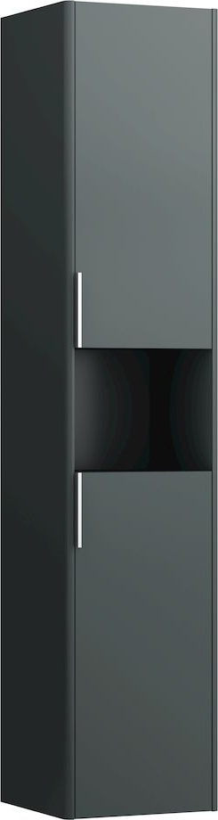 H4026911102661 Шкафчик высокий - левый с двумя дверцами и открытой полкой LAUFEN PRO - Вид №4
