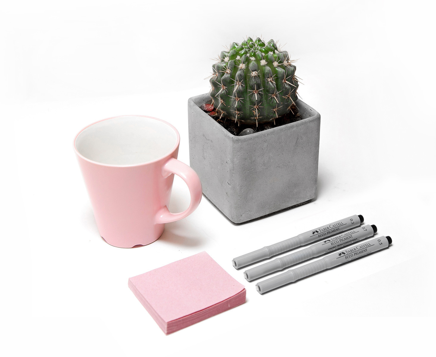 2000983104700 Кашпо Блок COSMO RED  - Вид №1