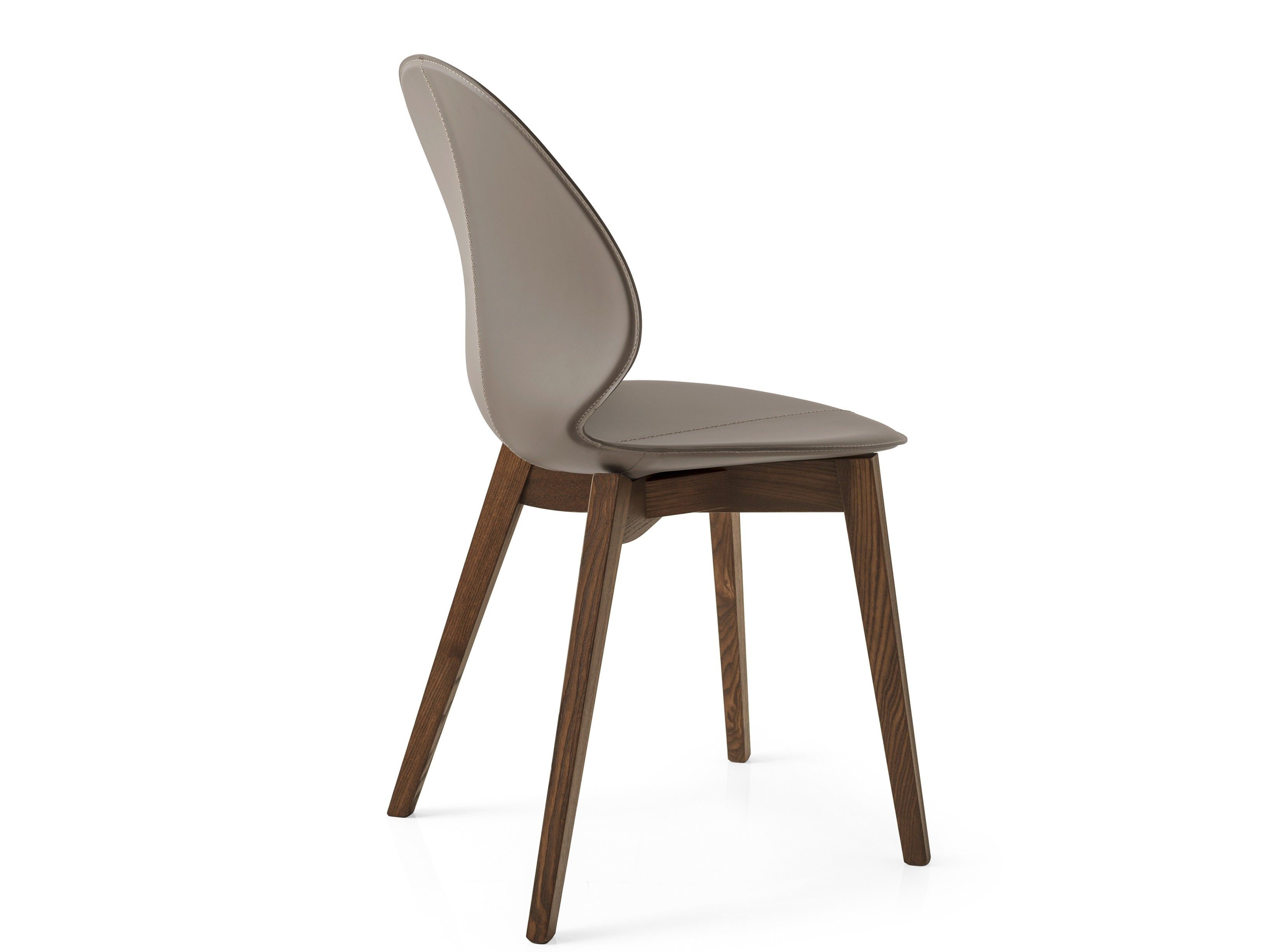 Кожаный мягкий стул Calligaris Basil ARCH-00145957