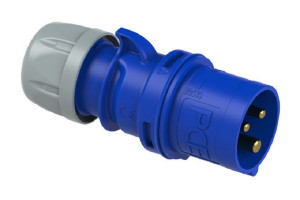 16261545 Кабельная вилка 32А 220V 1P+N+E IP44 023-6 PCE