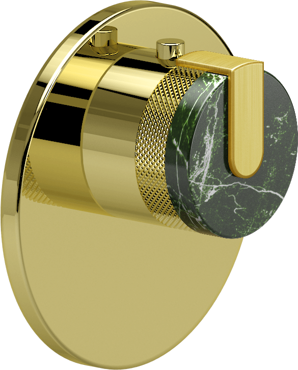 E-8027-R2MGE-L1BB-PB-T Термостатический переключатель 3/4-Внешняя часть GRAFF MOD+