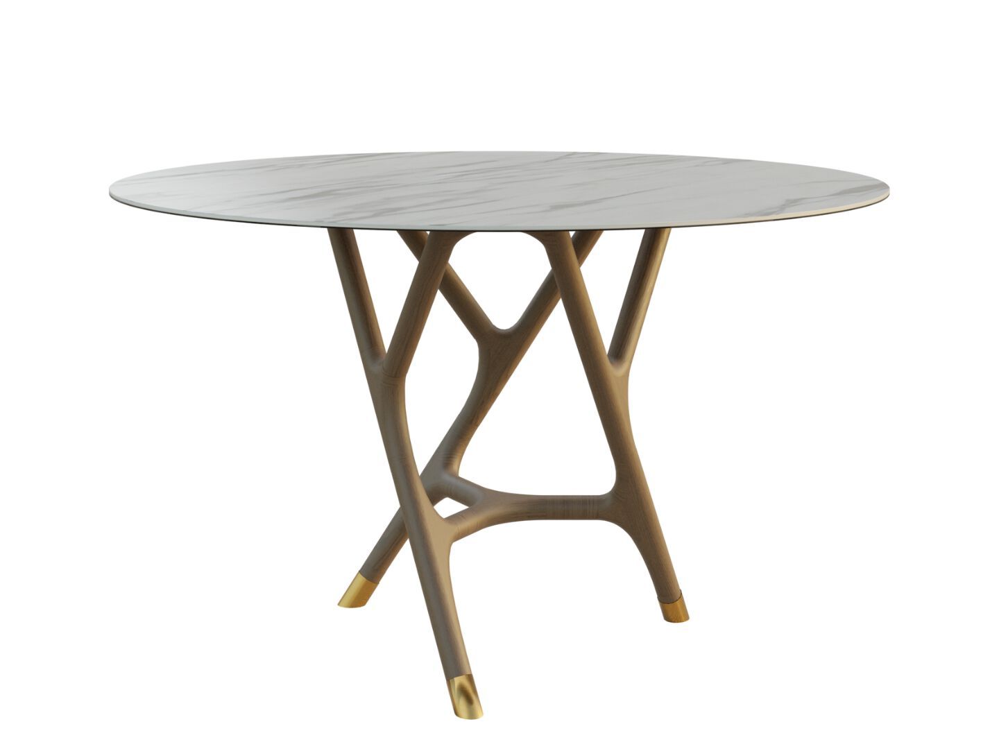 Стол с керамическим верхом и ножками из ясеня Morelato ARCH-00077956