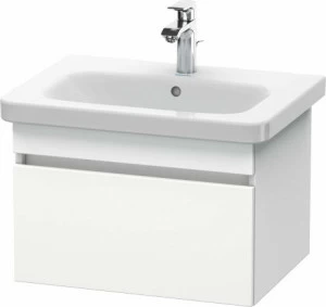 DS638001818 DuraStyle Тумбочка подвесная Белый матовый, декор