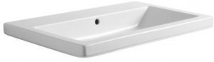 THLS06045T0M Подвесная раковина настенная прямоугольная Azzurra Ceramica THIN белая