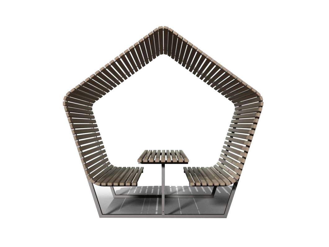 14181 ПЕНТА Optima1, беседка парковая LAB.Space  - Вид №2