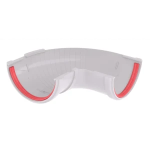 Угол желоба 90-135° ПВХ Grand Line цвет белый