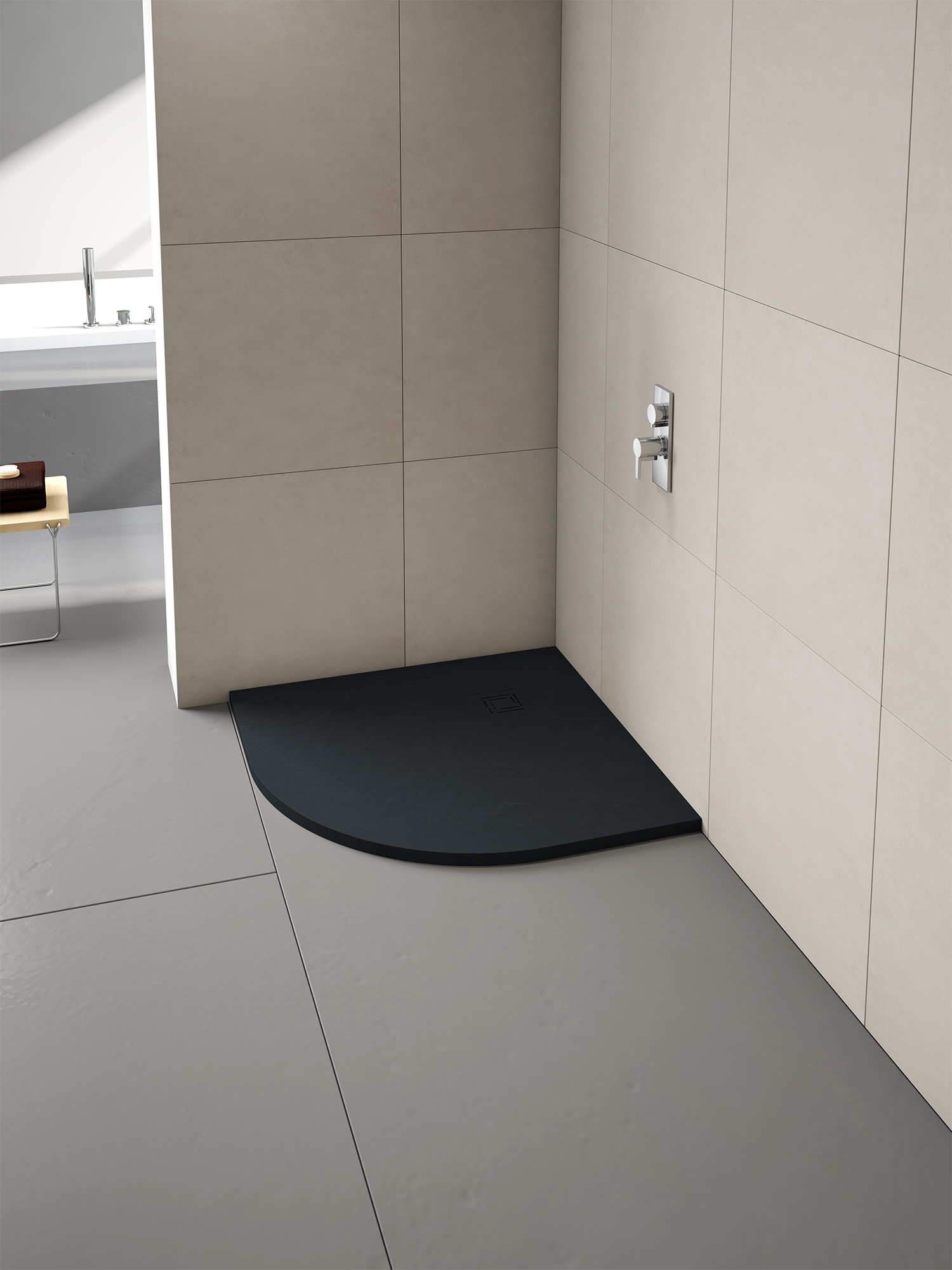 Душевой поддон T90QG Merlyn Truestone - Вид №1