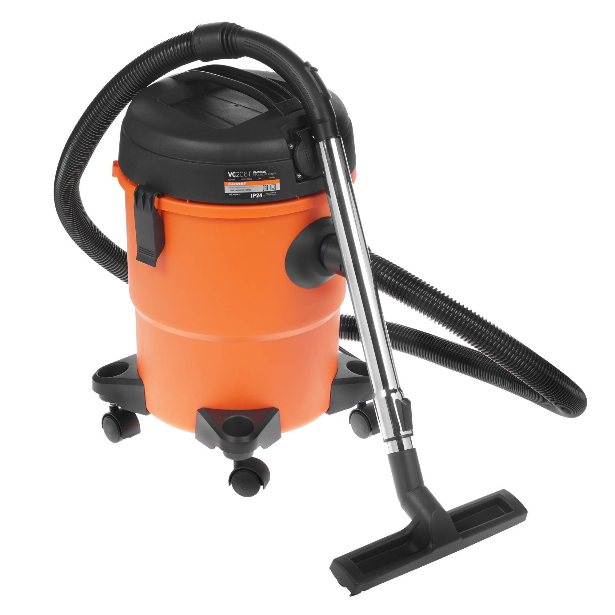 Строительный пылесос  Patriot VC 206T 8140090 STDN-0081496 - Вид №6