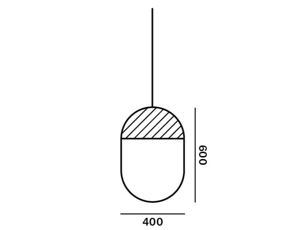 Стеклянный подвесной светильник BROKIS Геометрическая ARCH-00024113 - Вид №53