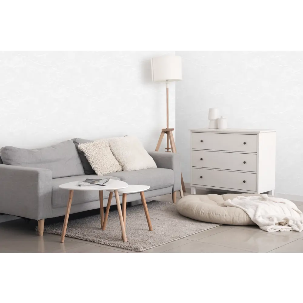 Обои флизелиновые Renowa Statuario светло-серые 1.06 м Re585221 STLM-2170276 - Вид №1