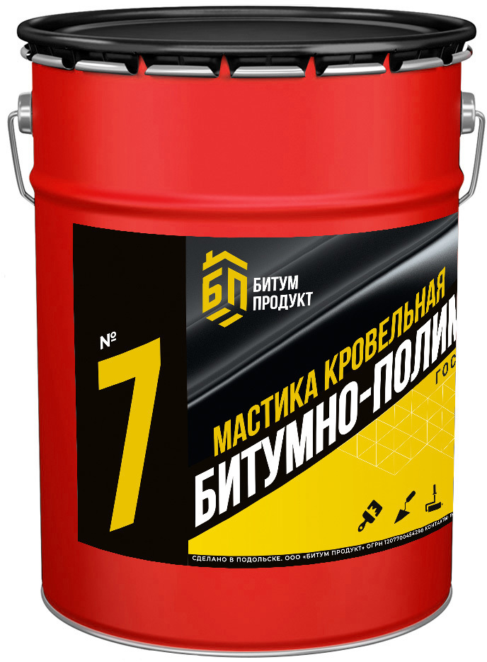 90240330 Мастика битумно-полимерная 20кг STLM-0145871 БИТУМ ПРОДУКТ