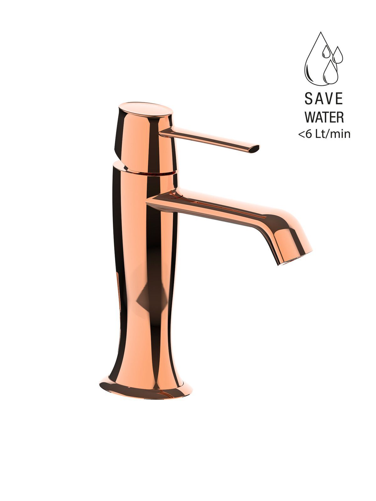 Однорычажный смеситель для раковины без слива Rubinetterie Frattini Delizia ARCH-00125915 - Вид №2