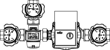 5502 05 00 SFK111Ротационные клапаны » Esbe серии SFK100  - Вид №1