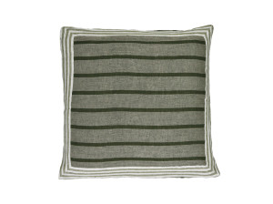 Квадратная льняная подушка