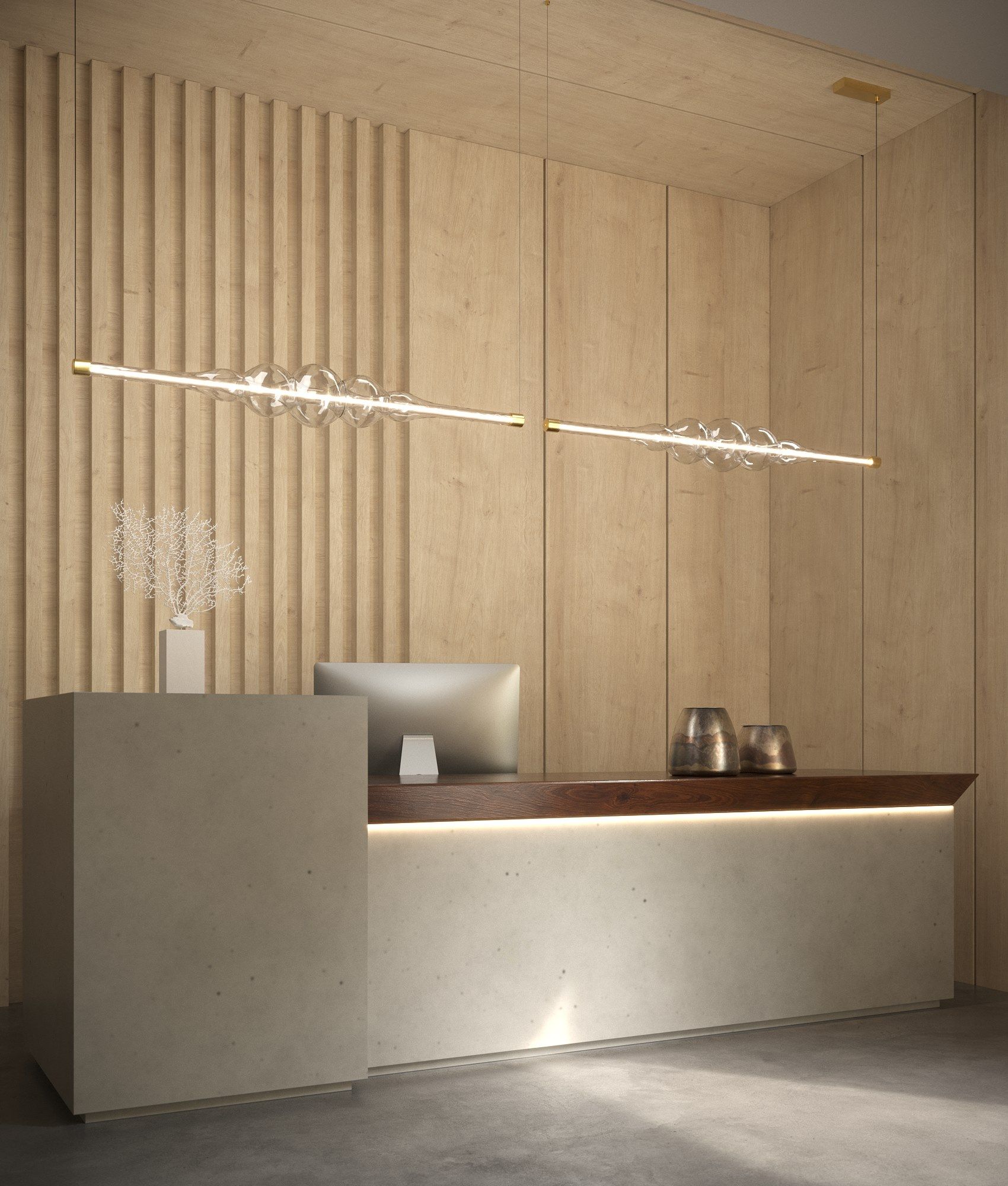 Подвесной светильник из дутого стекла Cangini & Tucci Frequency ARCH-00114751